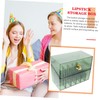 Ciieeo Lipstick Organizer Transparent Dustproof Storage Box for Lip Gloss