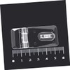 Ciieeo 10sets Transparent Hasp Locks Easy to Install Clear Latch