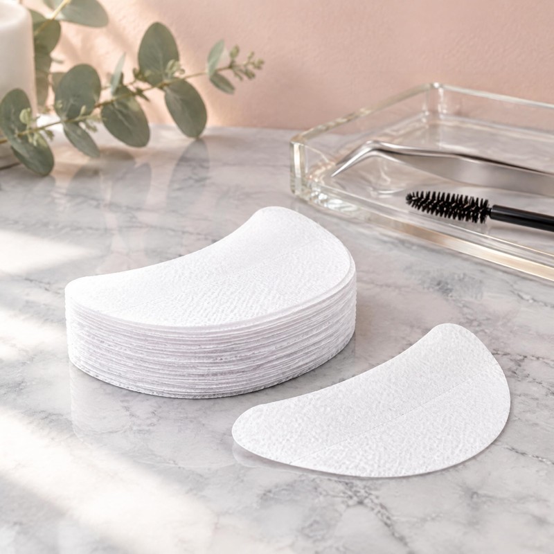 200 Pcs Eyelash Pads, Non Woven Under Eye Patches for