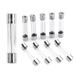 Fast Blow Fuse F1AL250V 6x30mm Pack of 10 Glass Fuse 1A 1Amp 250V Glass Fuses 0.24x1.18 Inch