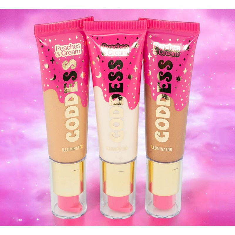 PEACHES AND CREAM GODDESS ILLUMINATING PRIMER - DEEP, PEACHES &