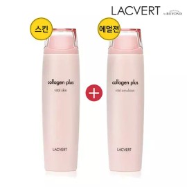 Lacvert [라끄베르] 콜라겐 플러스 2종 기초 1+1+1 (스킨3+에멀전3) Lacvert Collagen Plus 2-Step Basic Set 1+1+1 (Skin 3+Emulsion 3)