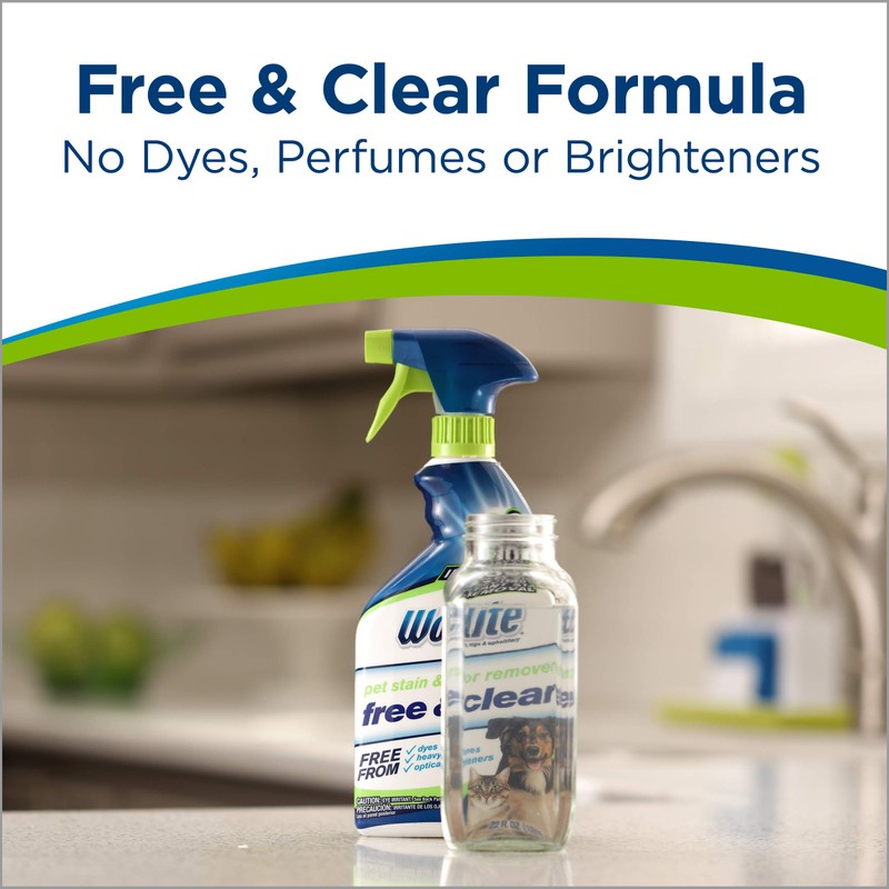 Bissell Woolite Free & Clear, Pet Stain & Odor Remover,