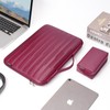 DOMISO 17.3 inch Laptop Sleeve Case Water-Resistant Shockproof Notebook Case