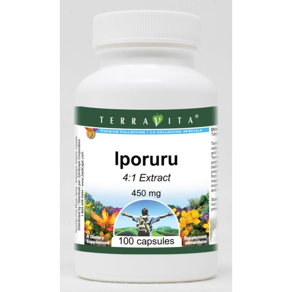 Terravita Iporuru 4:1-450 mg (100 Capsules, ZIN: 520567)
