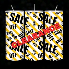 CLEARANCE TUMBLERS -, Ideal for Drinking and Storage - Drinkware Bottle Water Bottles Cup Portable Bottled Reusable Washable Mug 1:_F