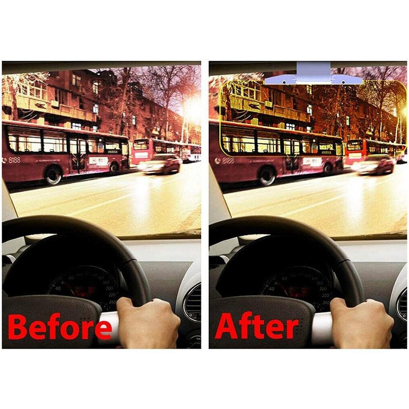 2 in 1 Anti Glare Visor HD Car Sun Visor