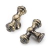 Asidrama 10 Pack Brushed Antique Brass Kitchen Cabinet Knobs Dresser