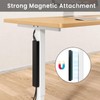 Steel Magnetic Cable Management Channel - Putilsen Mount 14 inch