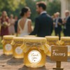 1.5" Gold Thank You Stickers, 200 Pcs Self-Adhesive Envelope Seals