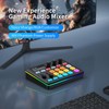 MT-VIKI Gaming Audio Mixer, Audio Interface Sound Board w/RGB Effect,