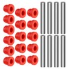 CADUFUELLY 1012303 Front Rear Leaf Spring Bushing Sleeves Kit, Golf