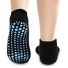 DECOVICI Yoga Grip Women Socks, Non Slip Pilates Socks with