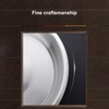 304 Stainless Steel Plate, Robust, Stackable, Easy to Store Soup