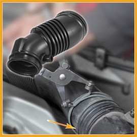 Partuto Engine Air Flow Intake Filter Hose Tube Fit for Honda Odyssey - Pack of 1 Black Replacement