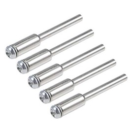 sourcing map Cut-off Wheel Screw Mandrels 3mm Shank Dia Cutting Disc Holder for Compatible Rotary Tools 5 Pcs