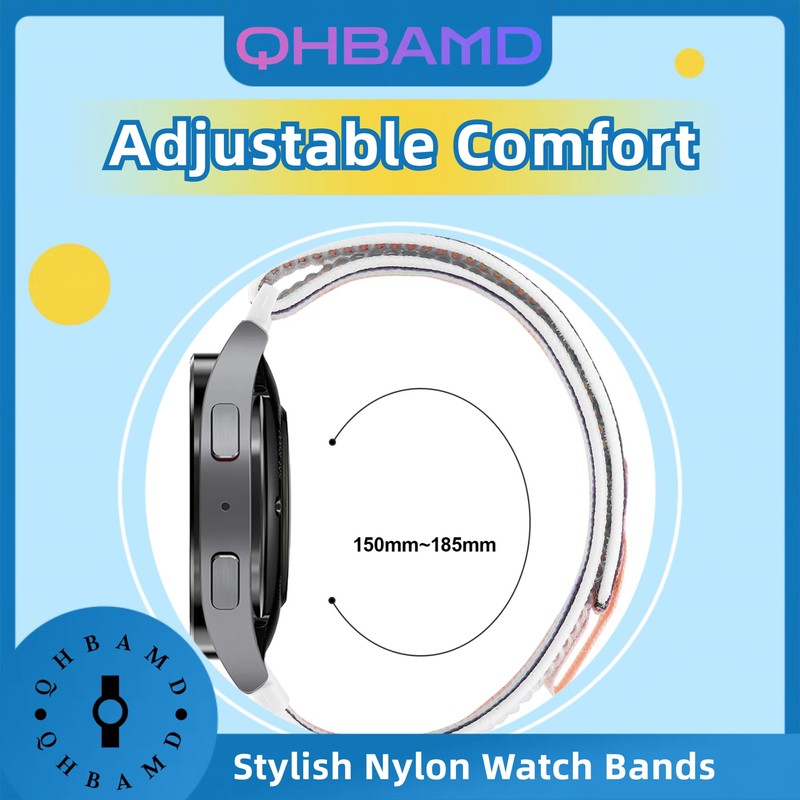 QHBAMD 3 Pack Nylon Watch Bands Compatible with Gabb/Gizmo/SyncUP Smartwatch,