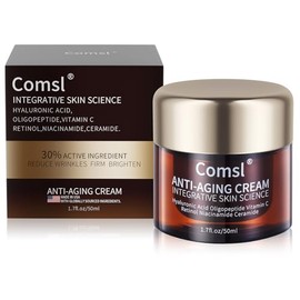 US-Made With 30% Active Ingredients,SGS Certified, Retinol Vitamin C Niacinamide, Ceramide,Oligopeptides,Anti-Aging Face Moisturizer for Face, Firming Skin Care,Neck & Upper Chest -1.7 fl.oz
