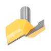 Bottom Cleaning Router Bit 1/2in Shank Surface Planing Routers Cutter