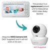 Babysense Parent Unit for HDS2 Video Baby Monitor, Replacement Unit