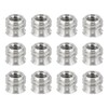 PATIKIL 1/4" Female to 3/8" Male Conversion Screw Adapter Set