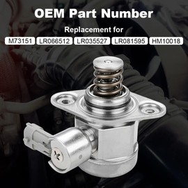 WATERWICH High Pressure Fuel Pump Compatible with Land Rover Range Rover 2010-2022, Discovery 2017-2020, Defender 110 90 2022, LR4 2010-2016, Range Rover Sport 2014-2019 Replacement for LR066512