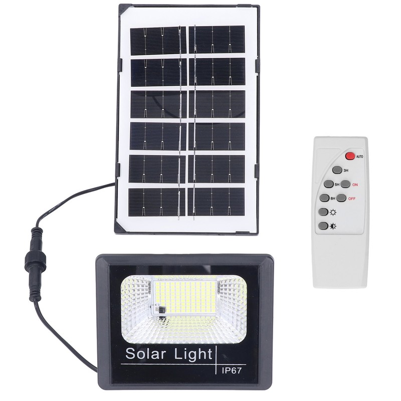 100LED Outdoor Solar Flood Light IP67 Waterproof Solar Wall Lamp
