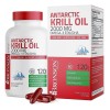 Aceite de Krill Antártico Bronson 2000mg Omega-3 EPA DHA 120