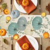 CHAROUP 13x72 Inch Pumpkins Fall Table Runner Autumn Kitchen Dining