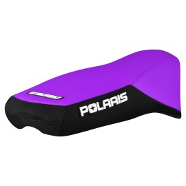 Enjoy Mfg Polaris Pro RMK Matryx Slash Gripper Seat Cover Snowmobile BLACK PURPLE TOP #321