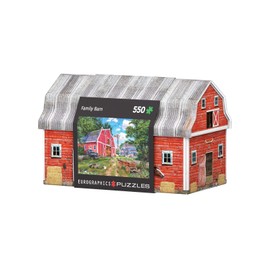 Eurographics 550 Pieces - Yard Barn Puzzle Box
