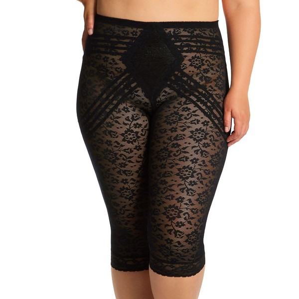 Rago womens Extra Firm 9357 Open Bottom All-in-one Body Briefer