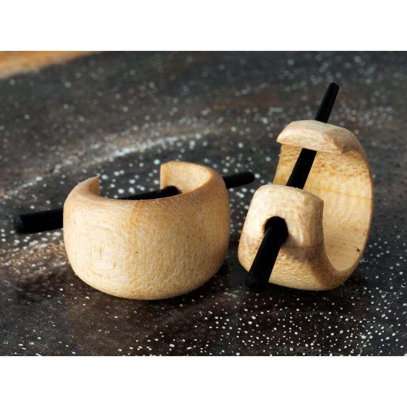 Fly Style® – 1 Pair – Small Creole Earrings Made