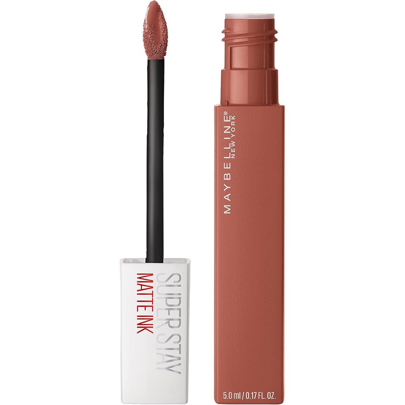 Labial líquido Matte Ink Maybelline 70 Amazonian + Corrector Instant