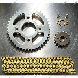 Kit Arrastre Sprocket Para Italika Dt200 Ft180 Ft200 Rt180