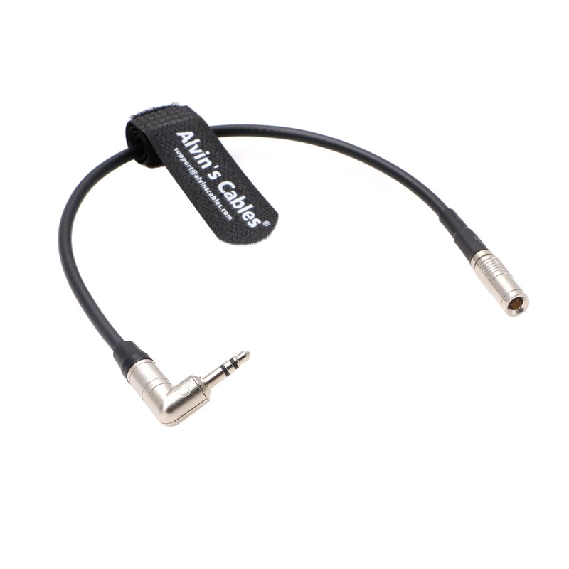 Timecode Cable for Canon R5C DIN 1.0/2.3 to 3.5mm TRS