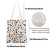 G2TUP Dogs Tote Bag Cartoon Puppy Themed Gifts Dog Lover