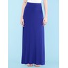 MBJ WB670 Womens Fold-Over Maxi Skirt M Royal_Brite
