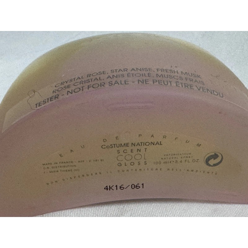 CoSTUME NATIONAL SCENT COOL GLOSS Eau De Parfum 3.4 oz