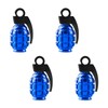 Tabanzhe Valve Stem Caps-4PCS Metal Grenade Tyre Valve Caps Dust