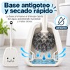 Juego 2 Cepillo para Baño Plegables, Colgante con Base