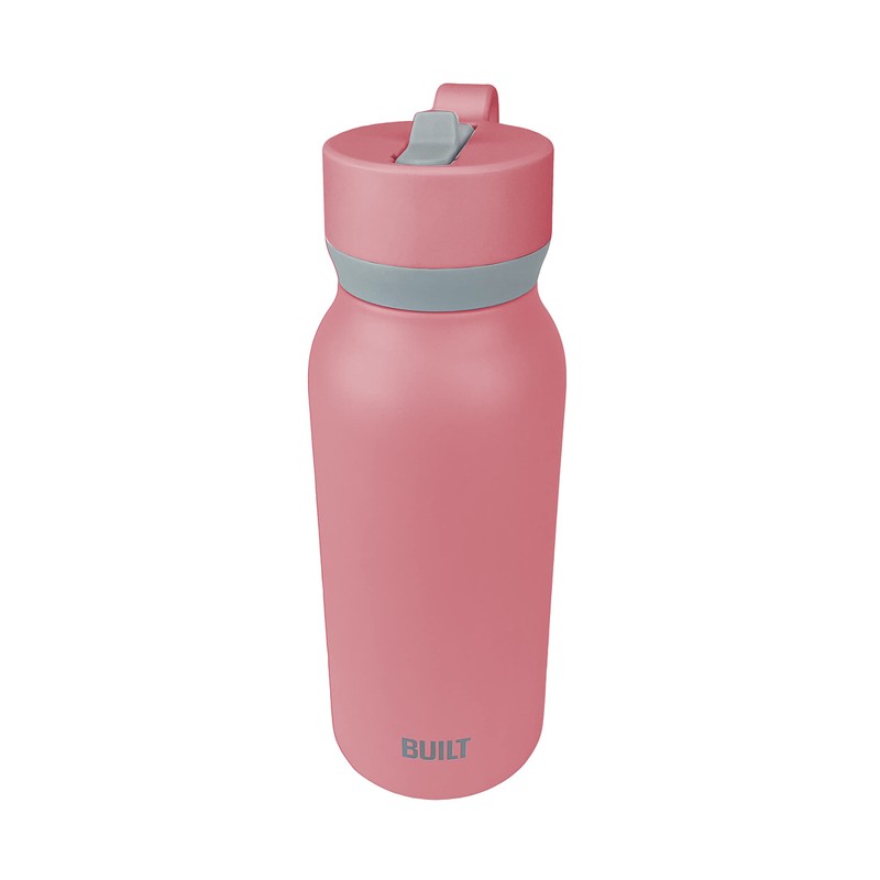 Built 32oz Cascade Bottle with Wide Mouth Straw Lid and