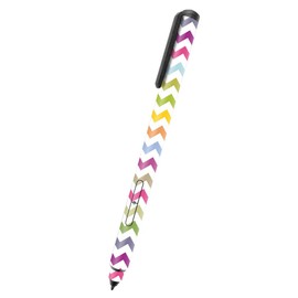 MightySkins Skin Compatible with NuVision Digital Pen - Rainbow Chevron | Protective, Durable, and Unique Vinyl Decal wrap Cover | Easy to Apply, Remove, and Change Styles | Made in The USA