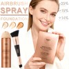 Spray Foundation Lightweight Moisturizing With Brush Natural Long-Lasting Foundation Mist