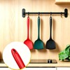 Silicone Spatula, Solid & Slotted Turner High Heat Resistant, BPA-Free,