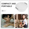 Healeved Round Plastic Wash Basin Thicken Face Washing Basin Clothes