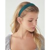 Atoden Green Headband Satin Headbands for Women Girls 1.18 Inch