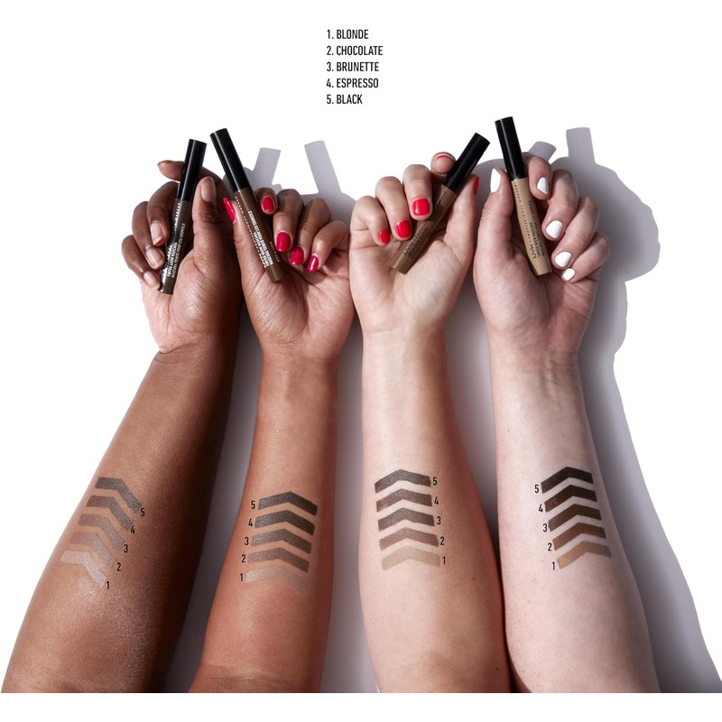 NYX Professional Makeup,Tinted Brow Mascara, Gel de cejas con color,