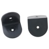 E-outstanding Right Angle Nylon Corner Bracket 6PCS 2x2 Inch Black