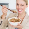 4 Pairs Chopsticks and 4 Spoons Set Wooden Chopsticks Spoon